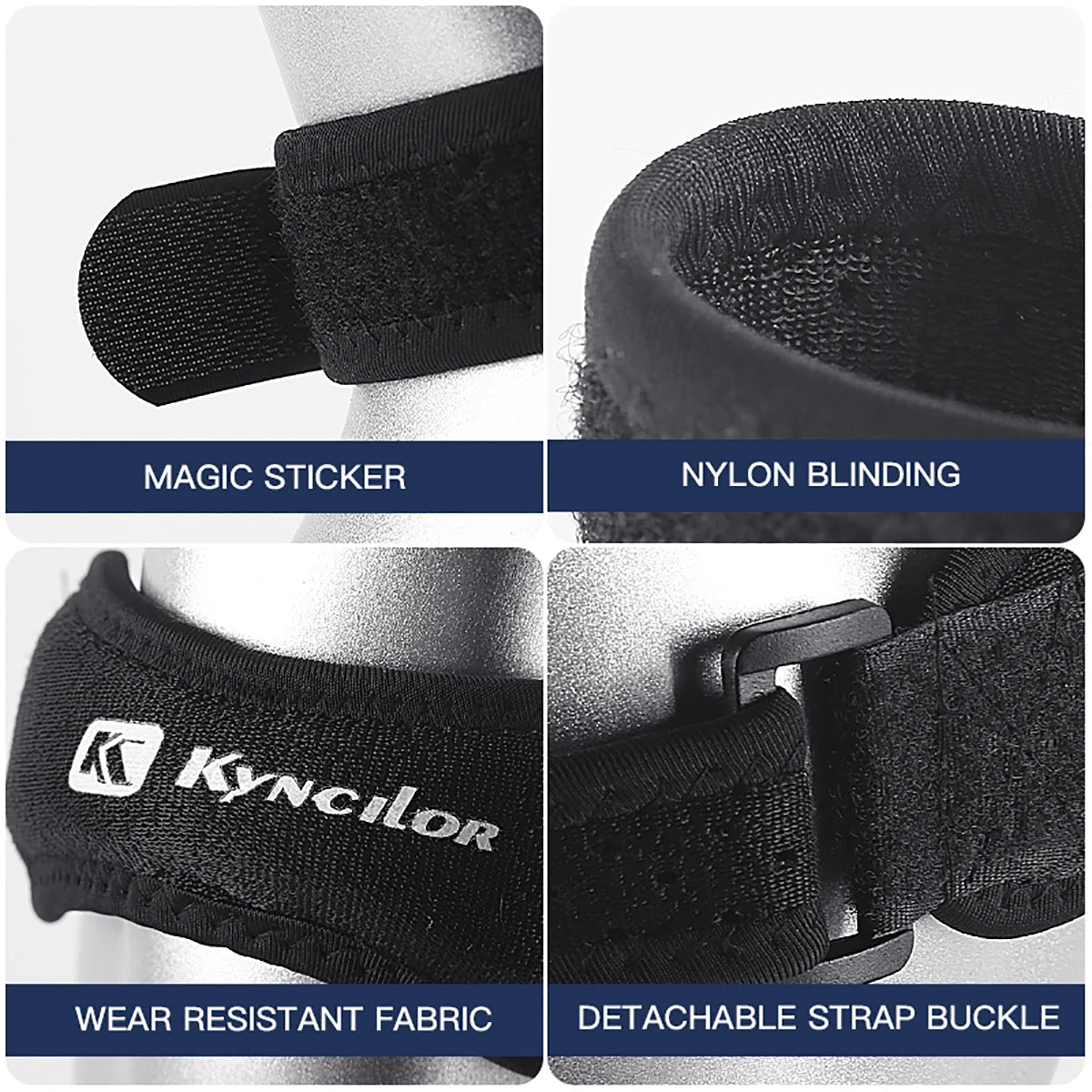 Adjustable Silica Gel Knee Pad