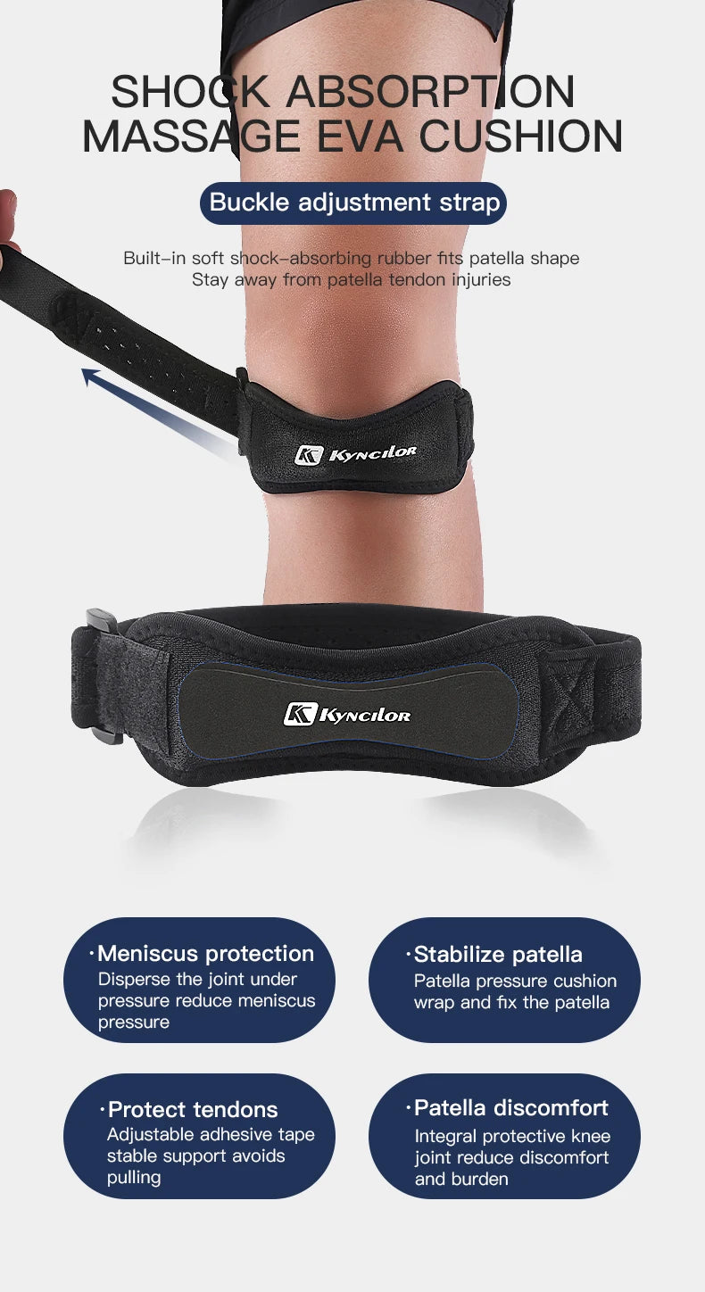 Adjustable Silica Gel Knee Pad
